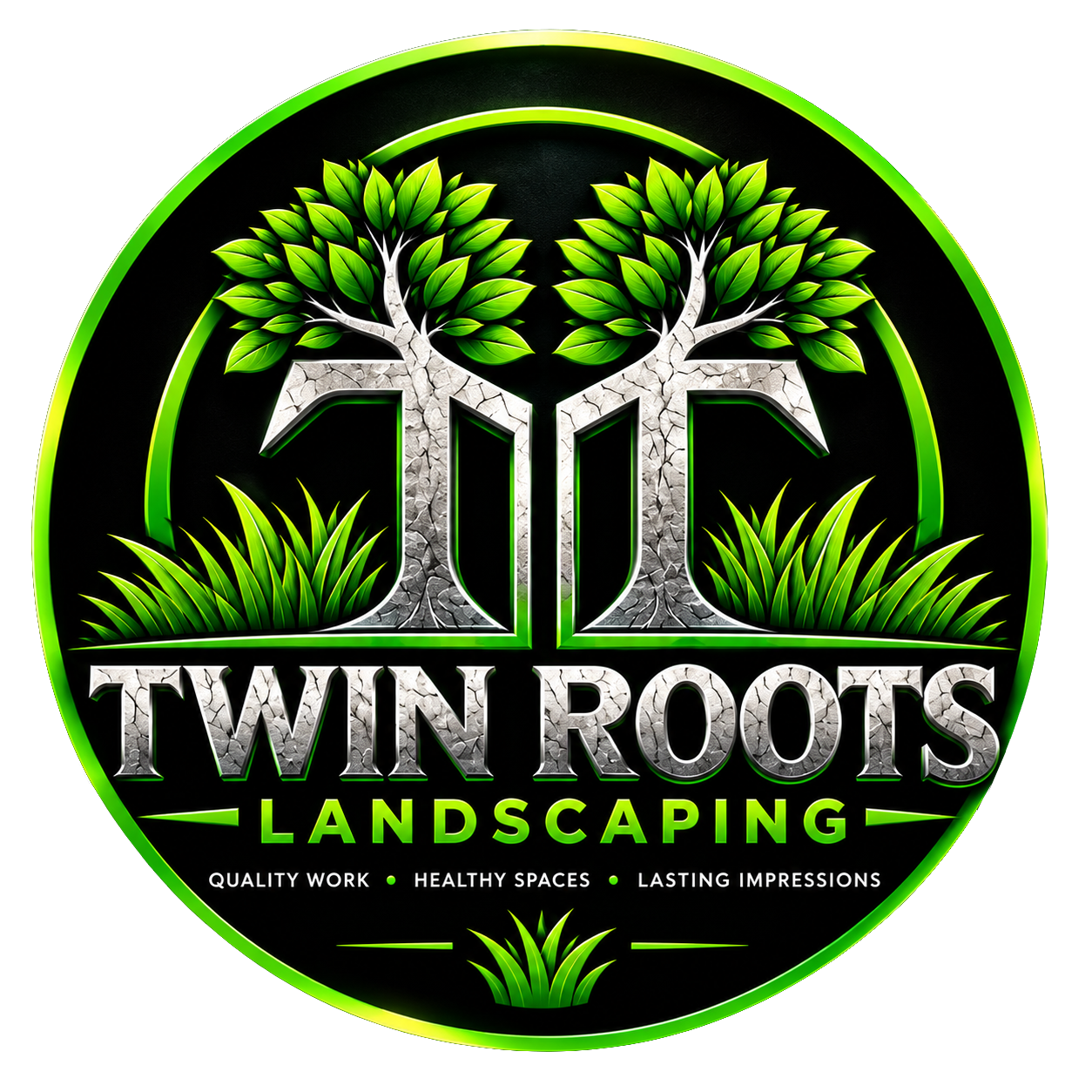 Twin Roots Landscaping logo